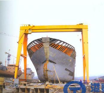 广东深圳造船门式起重机厂家 轻松驾驭万吨级船舶建造重任